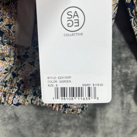 Sage Collective Jacket Womens Small Rain Waterproof Windbreaker Packable - Picture 4 of 10